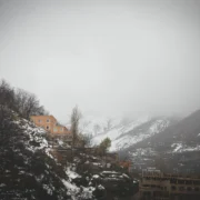High Atlas Mountains from Marrakech